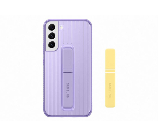 Samsung Protective Standing Cover Galaxy S22+ fioletowe - 718310 - zdjęcie 2
